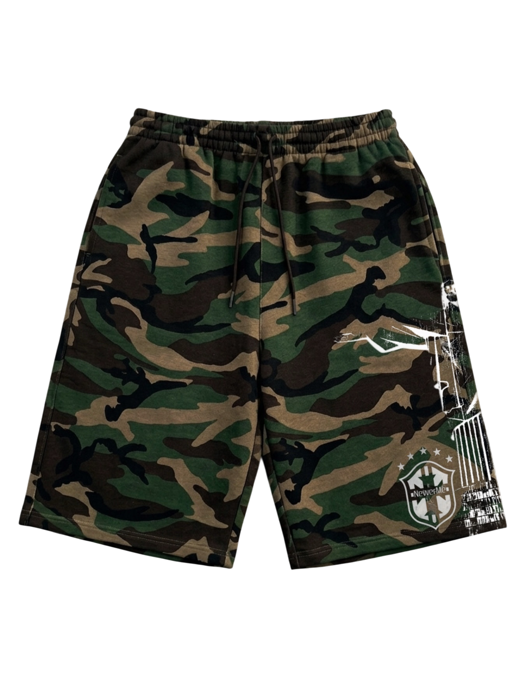 “Brazil Rio” Camo Fleece Shorts