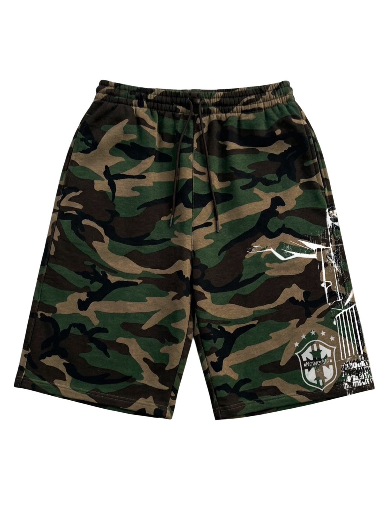 “Brazil Rio” Camo Fleece Shorts