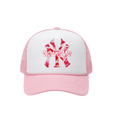 Casquette de camionneur rose NEW YORK