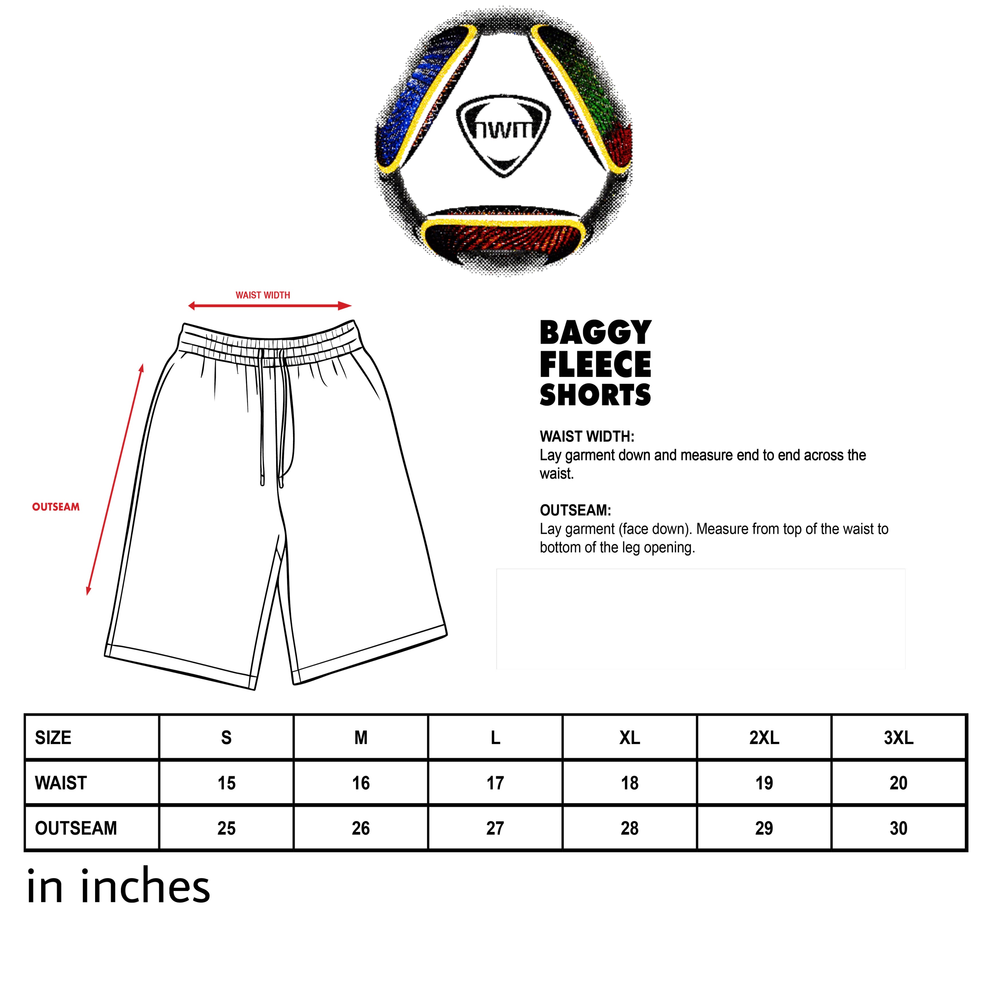 “Brazil Rio” Camo Fleece Shorts